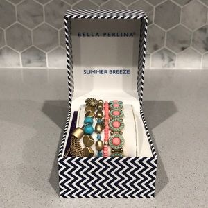 NWT Bella Perlina Bracelet Set